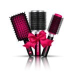 hair brush composition